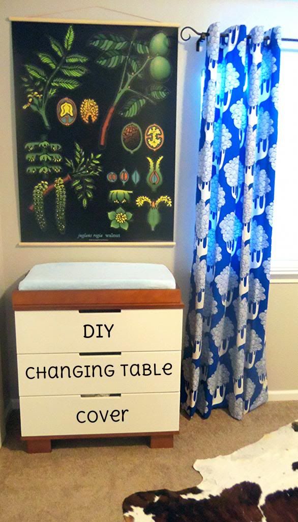 3squeezes DIY Changing Table Cover